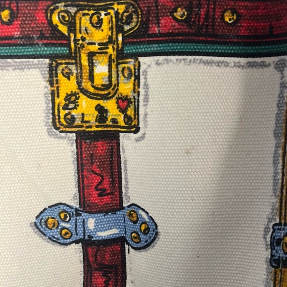 Nwt BRIGHTON IN LOVE WE TRUST QUEEN CANVAS TOTE SHOPPER BAG 2019 LIMITED EDITION - Picture 10 of 10